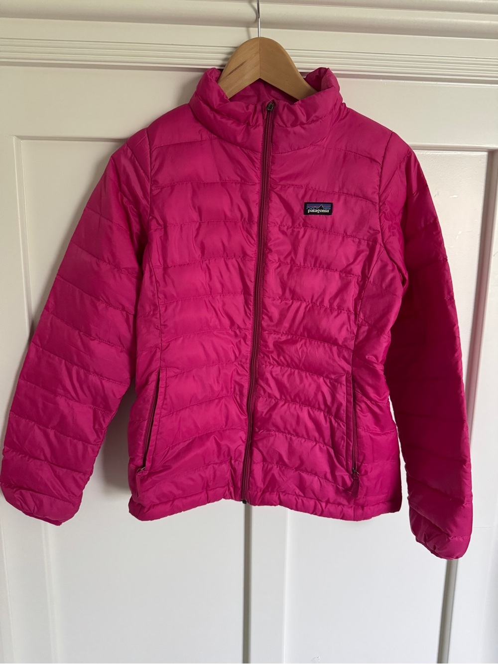 Patagonia Girls' Pink Quilted Puffer Jacket